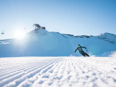 Skifahrer auf der Turracher Höhe © Thomas Sobian