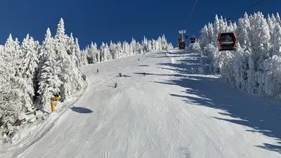 Skipisten am Hochficht