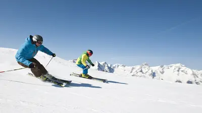 Rasante Abfahrten im Skigebiet Hinterstoder