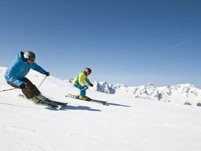 Rasante Abfahrten im Skigebiet Hinterstoder © OÖT Erber