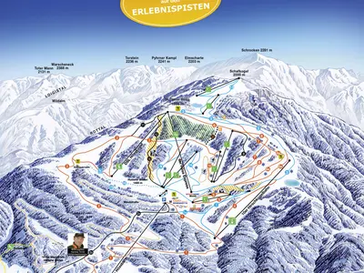 Pistenplan Hinterstoder