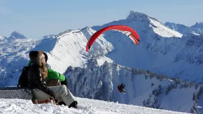Ausblick vom Berg in Andelsbuch