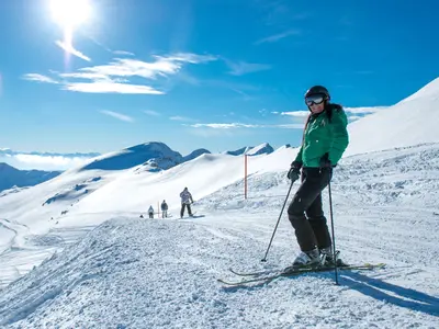 Skifahrer in Damüls © Damüls - Faschina Tourismus