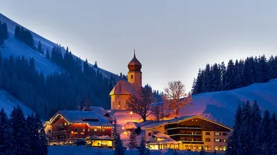 Damüls, das schneereichste Dorf der Welt