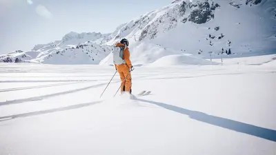 Durch den Tiefschnee