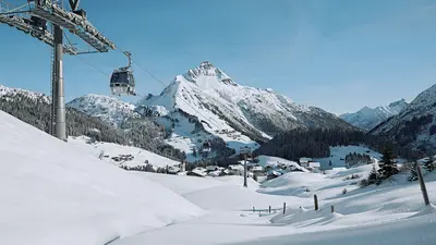 Gondel in Warth-Schröcken