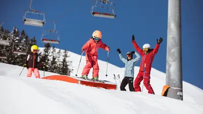 Kinderskischule in Warth-Schröcken