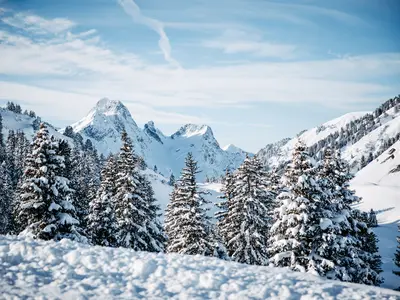 Tief verschneites Warth-Schröcken © Frederick Sams/sams-foto.com