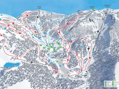 Pistenplan Göstling - Hochkar