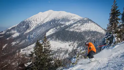 Off-Piste-Fahren am Ötscher