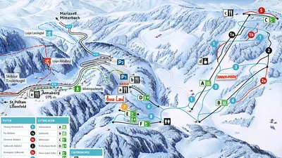 Pistenplan Annaberg