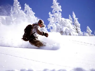 Snowboarden am Sonnenkopf © Klostertaler Bergbahnen