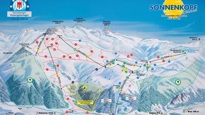 Pistenplan Sonnenkopf