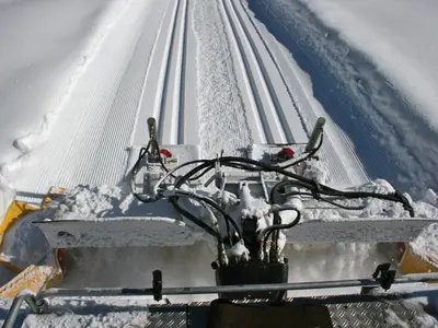 Frisch gespurte Loipe © Kristbergbahn