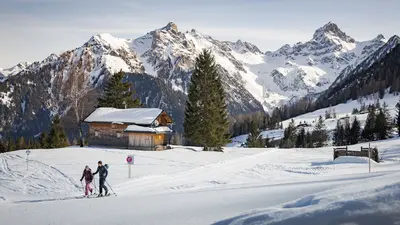 Skitourengeher im Brandnertal