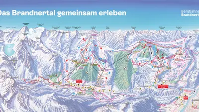 Pistenplan Brandnertal
