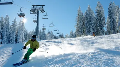 Sessellift in der Skiregion Bödele