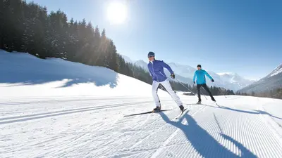 Langlauf in der Wildkogel-Arena