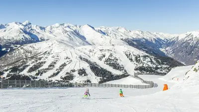 Breite Pisten im Skigebiet Katschberg