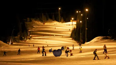 Nachtskilauf am Katschberg