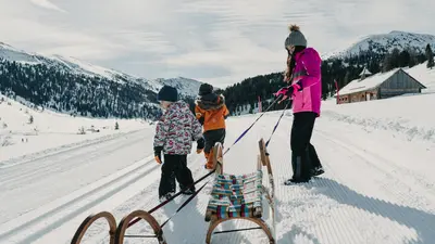 Schlittenfahren in der Katschberg-Region Katschberg-Lieser-Maltatal