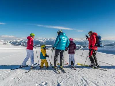 Familie am Katschberg © Tourismusregion Katschberg-Rennweg / Fritz Breidenbach