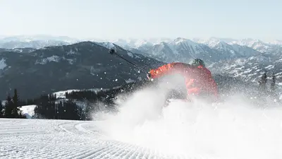 Skifahrer in Werfenweng