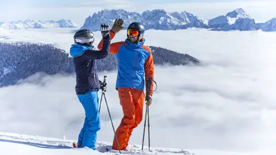 Beeindruckende Bergkulisse