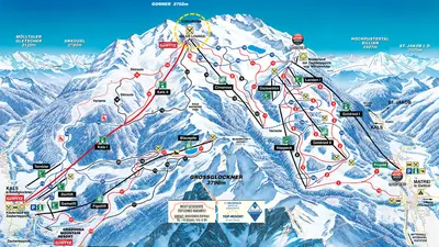 Pistenpanorama Großglockner Resort 