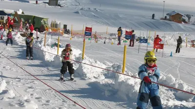 Ski-Anfänger im Großglockner Resort
