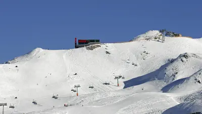 Blick auf das Skigebiet Kals-Matrei