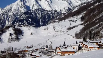 Blick ins Skigebiet Prägraten am Großvenediger