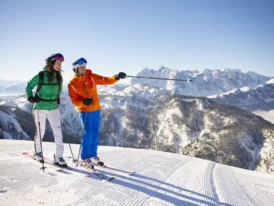 Skifahren in Hochkössen © Tourismusverband Kaiserwinkl