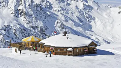 Die Mooseralm im Skigebiet Brunnalm