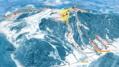 Pistenplan Pillersee-Buchensteinwand