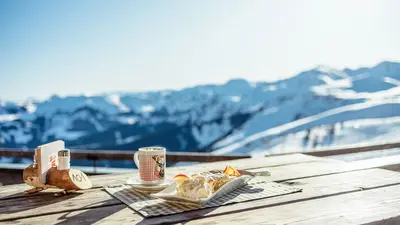 Apfelstrudel mit Aussicht