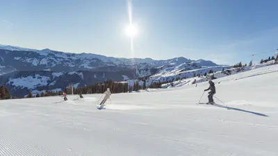 Familie auf der Piste