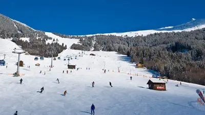 Abfahrt am Hochzeiger