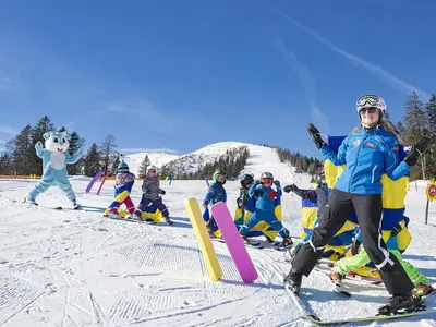 Skikurs im Skigebiet Christlum © Achensee Tourismus