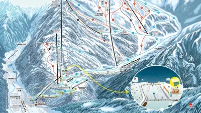 Pistenplan Schlick 2000