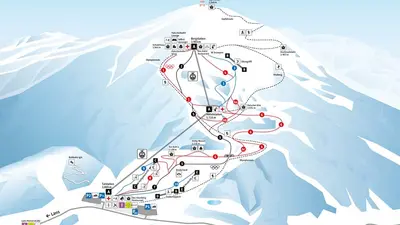 Pistenplan Patscherkofel
