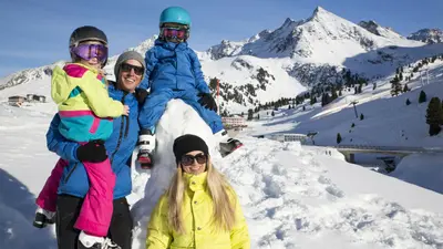 Familienfreundliches Skigebiet Kühtai