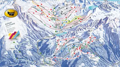 Pistenplan Kühtai