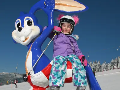 Hase in der Kinderschneewelt © TVB Eben