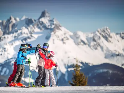 High 5 mit Aussicht © Snow Space Salzburg/C. Huber