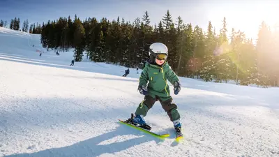 Familieskifahren in Eben