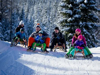 Rodeln in Filzmoos © Filzmoos Tourismus / Ikarus