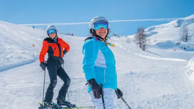 Skifahrer in Filzmoos