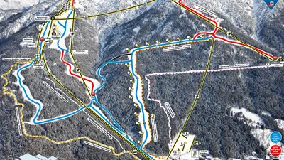 Pistenplan Rosshütte