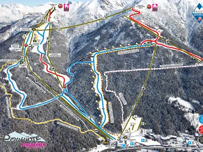 Pistenplan Rosshütte und Härmelekopf
